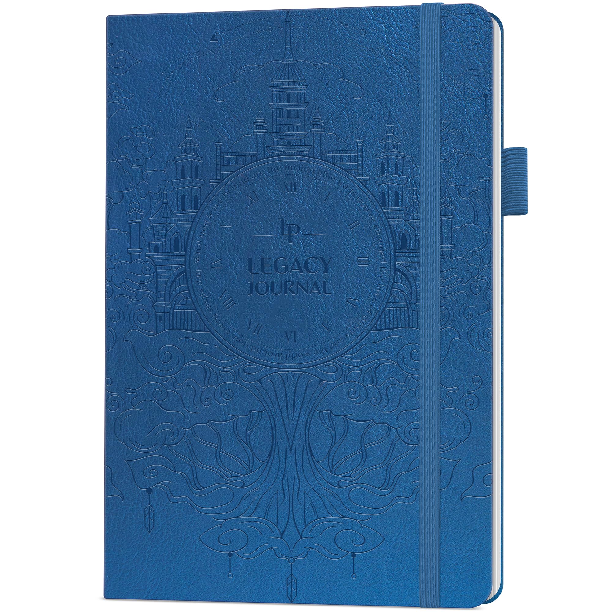 Libro De Recuerdos Legend Grandparents Legacy Journal Mystic Blue - Venta Internacional.
