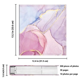 Foto 7 | Álbum De Fotos Fintie De 4 X 6 Pulgadas Con 300 Bolsillos De Piel Vegana - Venta Internacional.