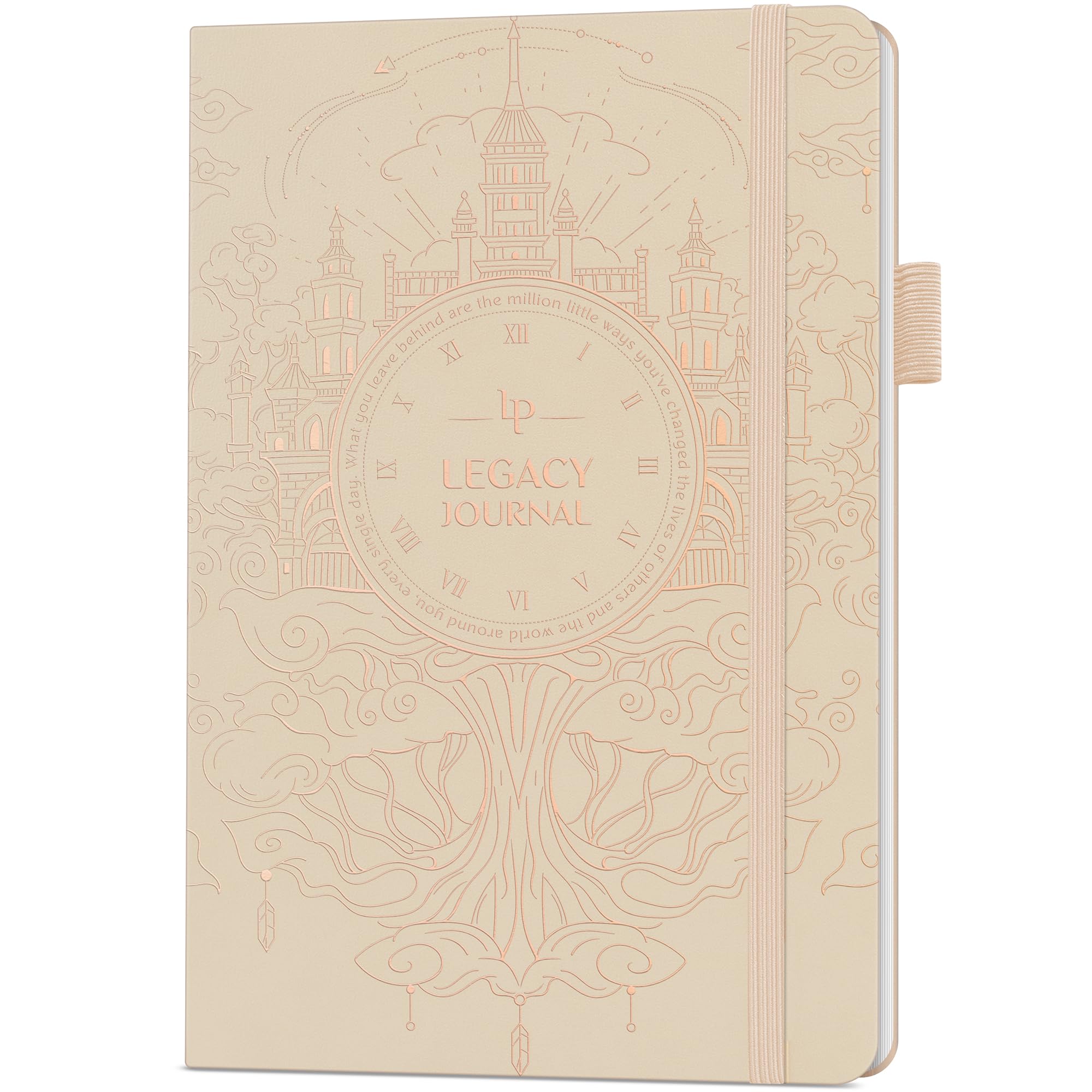 Libro De Recuerdos Legend Grandparents Legacy Journal Seashell - Venta Internacional.