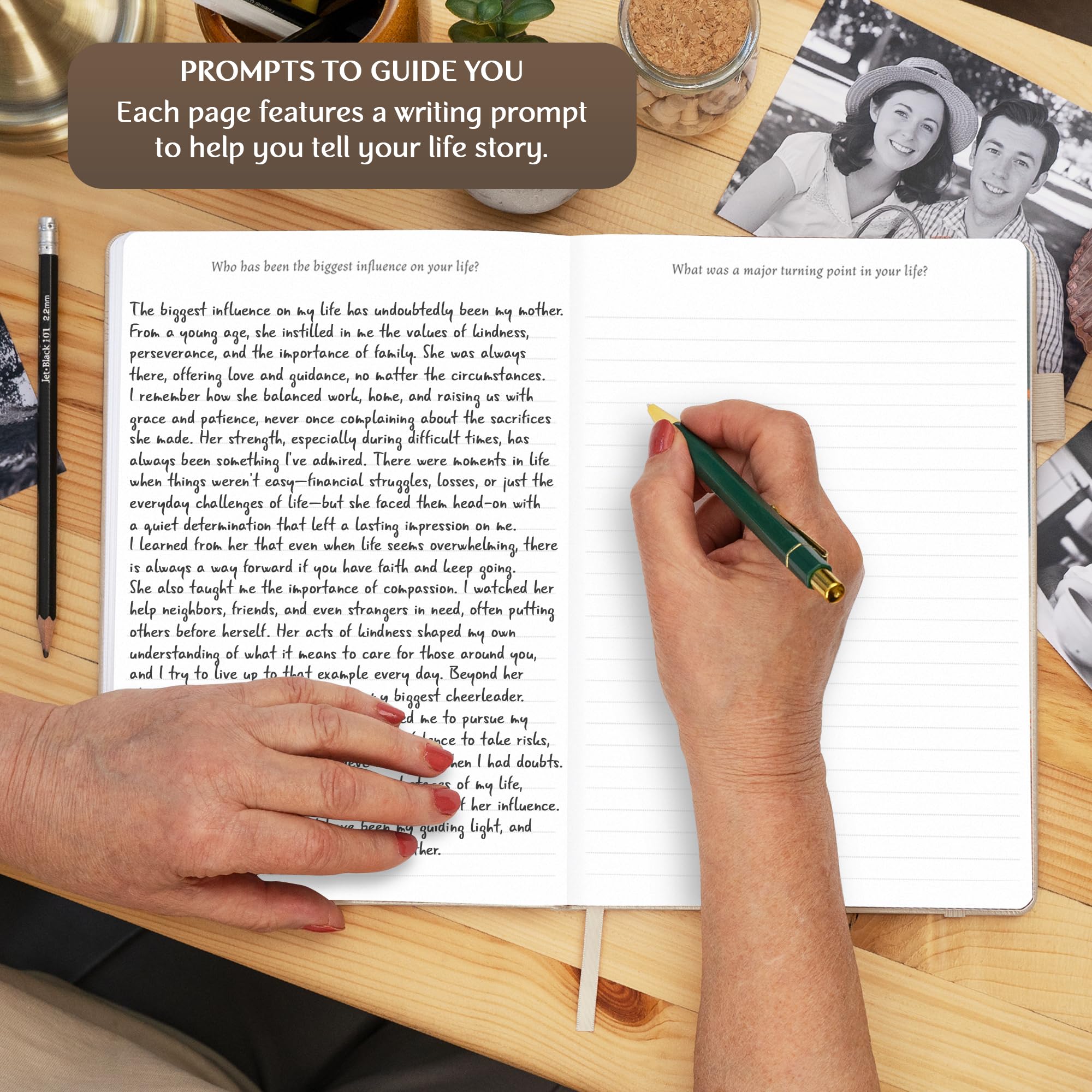 Foto 5 pulgar | Libro De Recuerdos Legend Grandparents Legacy Journal Seashell - Venta Internacional.