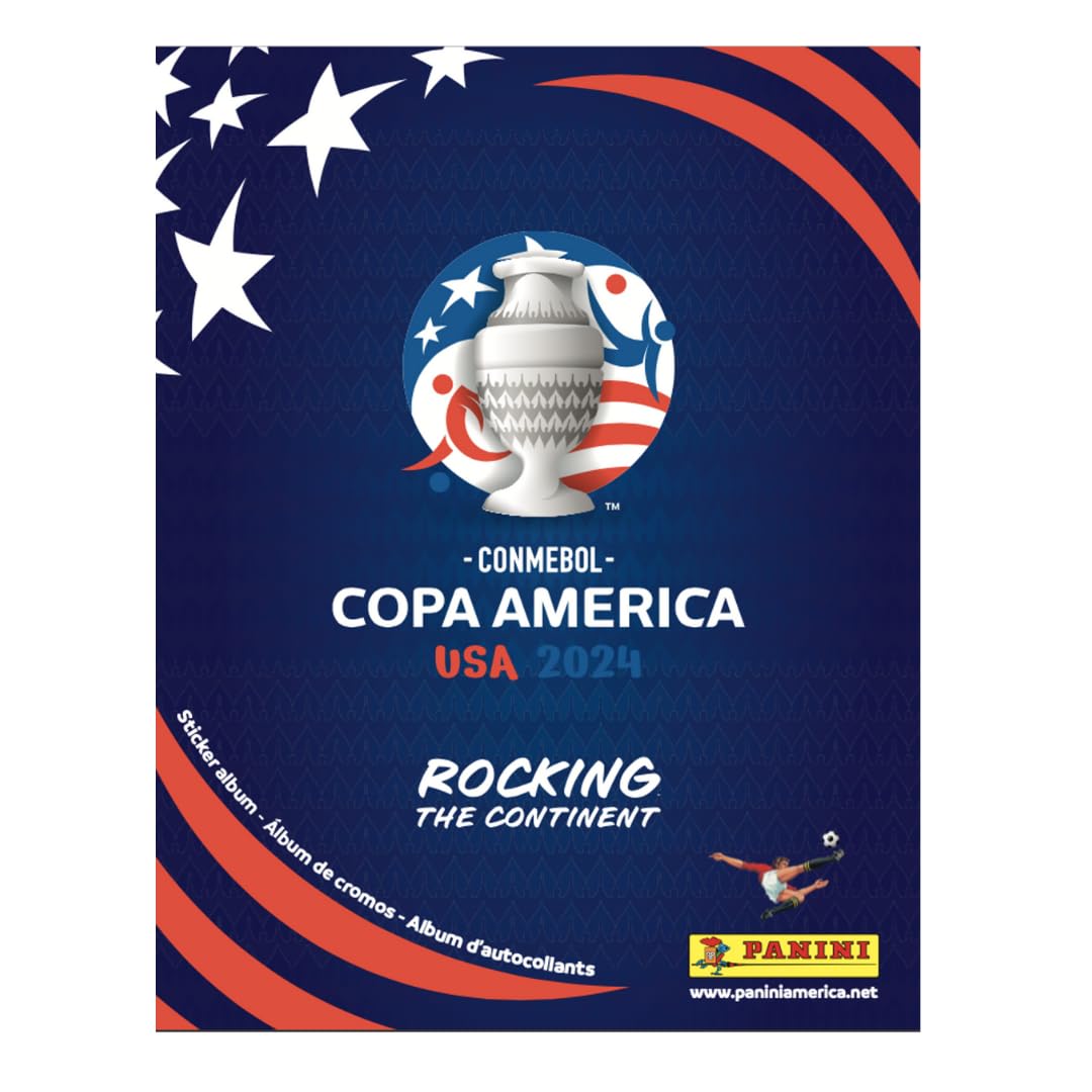 Foto 3 pulgar | Álbum De La Colección De Pegatinas Panini Copa América Usa 2024 - Venta Internacional.