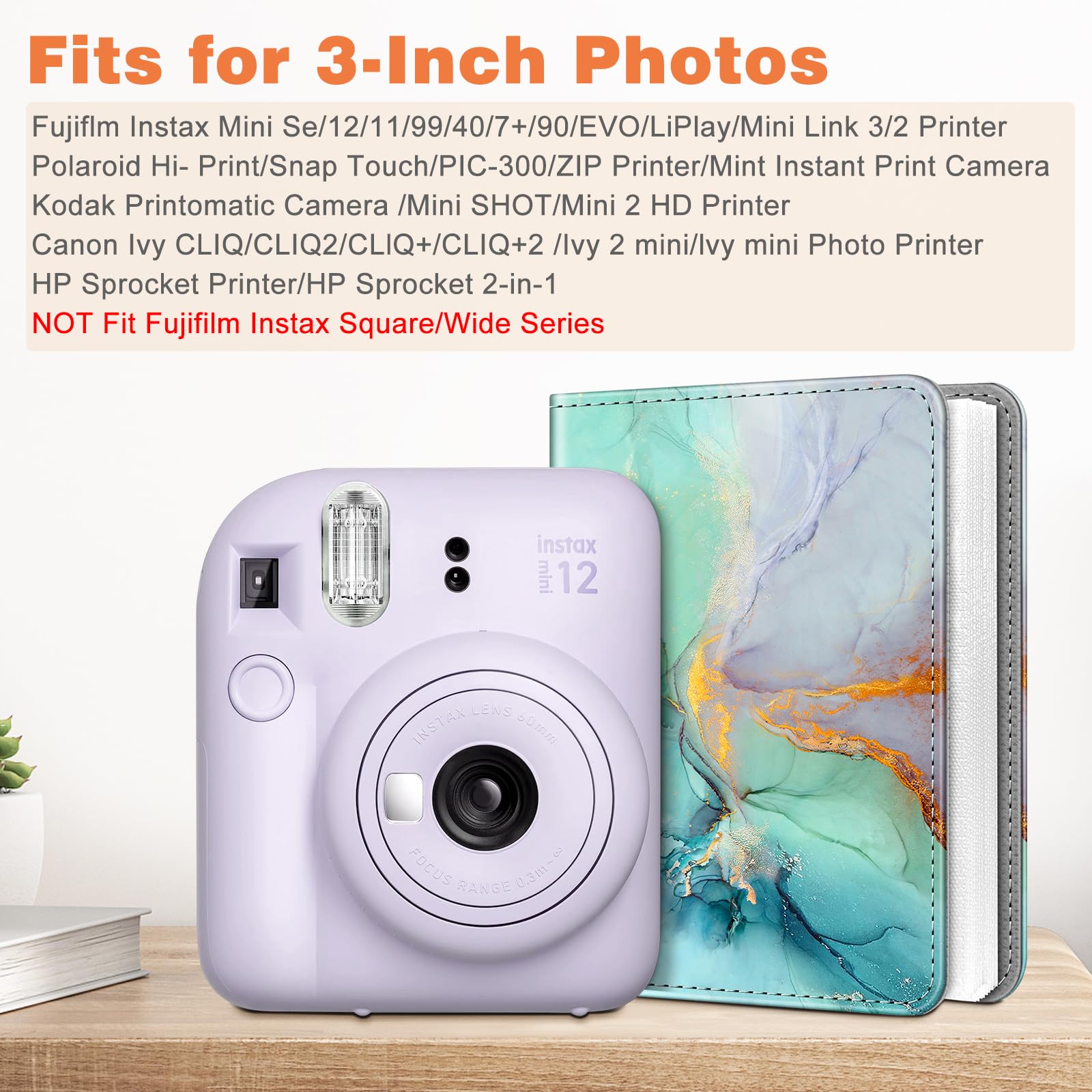 Foto 3 pulgar | Álbum De Fotos Fintie Para Fujifilm Instax Mini, Película De 2 X 3 Pulgadas - Venta Internacional.