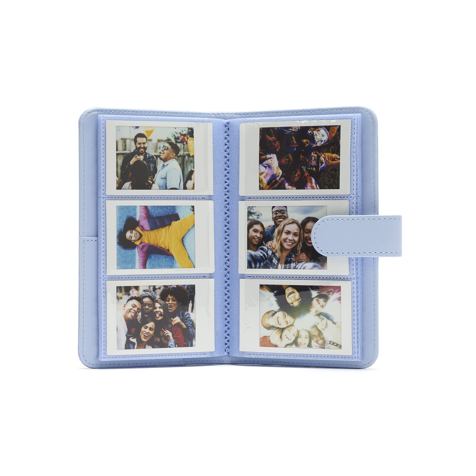 Foto 3 pulgar | Álbum De Fotos Fujifilm Instax Mini Pastel Blue Con Capacidad Para 108 Fotos - Venta Internacional.