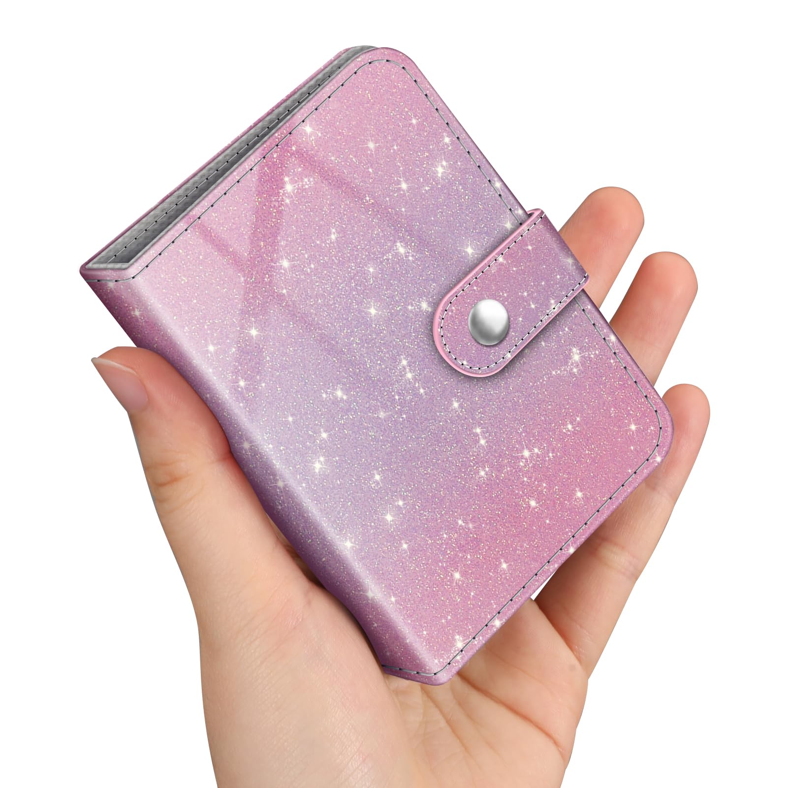 Álbum De Fotos Fintie Mini Para Películas De 2 X 3 Pulgadas, 52 Bolsillos - Venta Internacional.