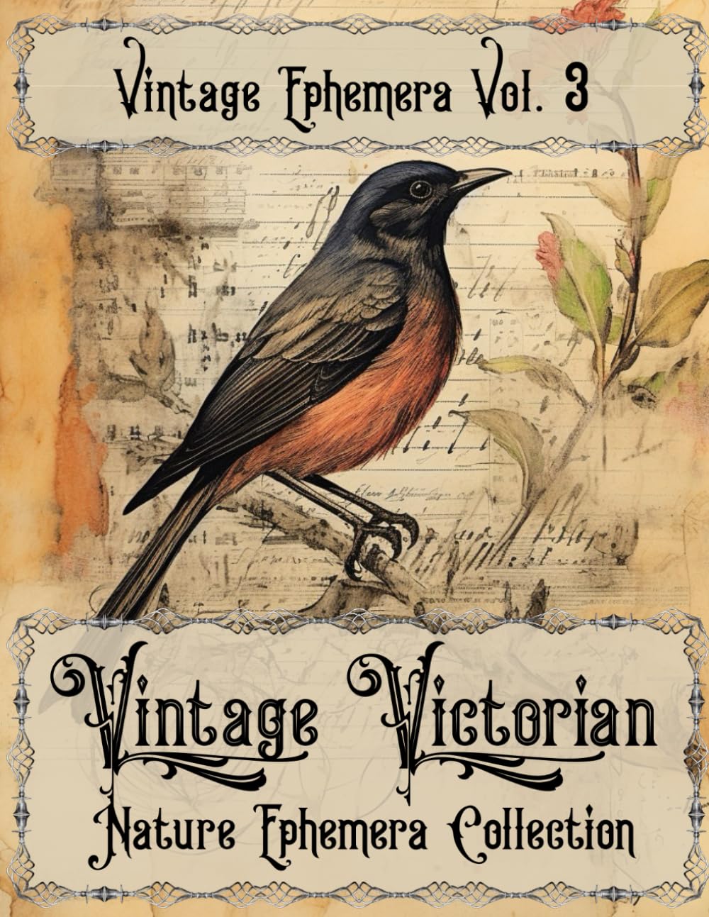 Libro Vintage Victorian Nature Ephemera Collection, Vol. 3 - Venta Internacional.