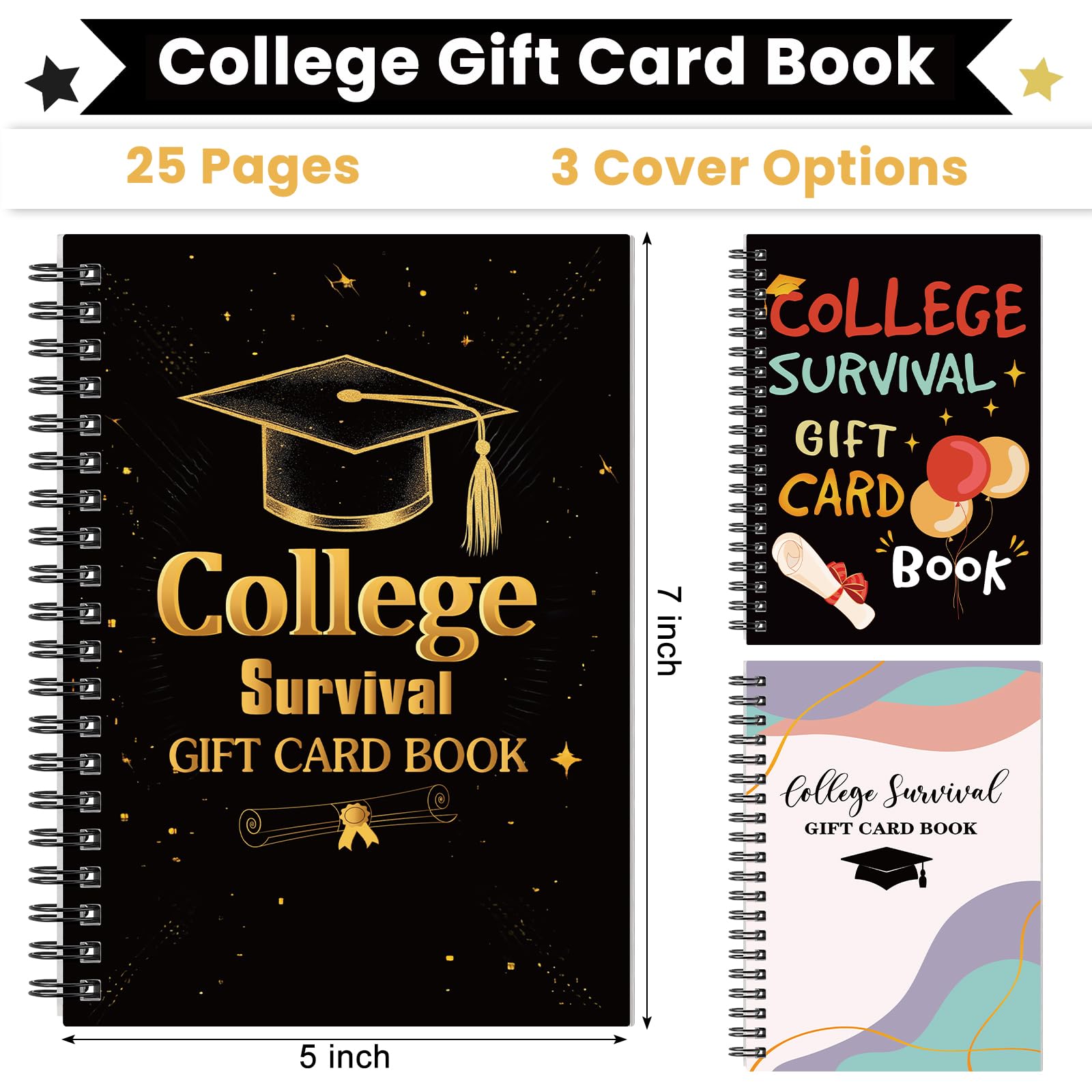 Foto 2 | Libro De Tarjetas De Regalo Universitario Zhanmai College Survival  18 X 13 Cm - Venta Internacional.