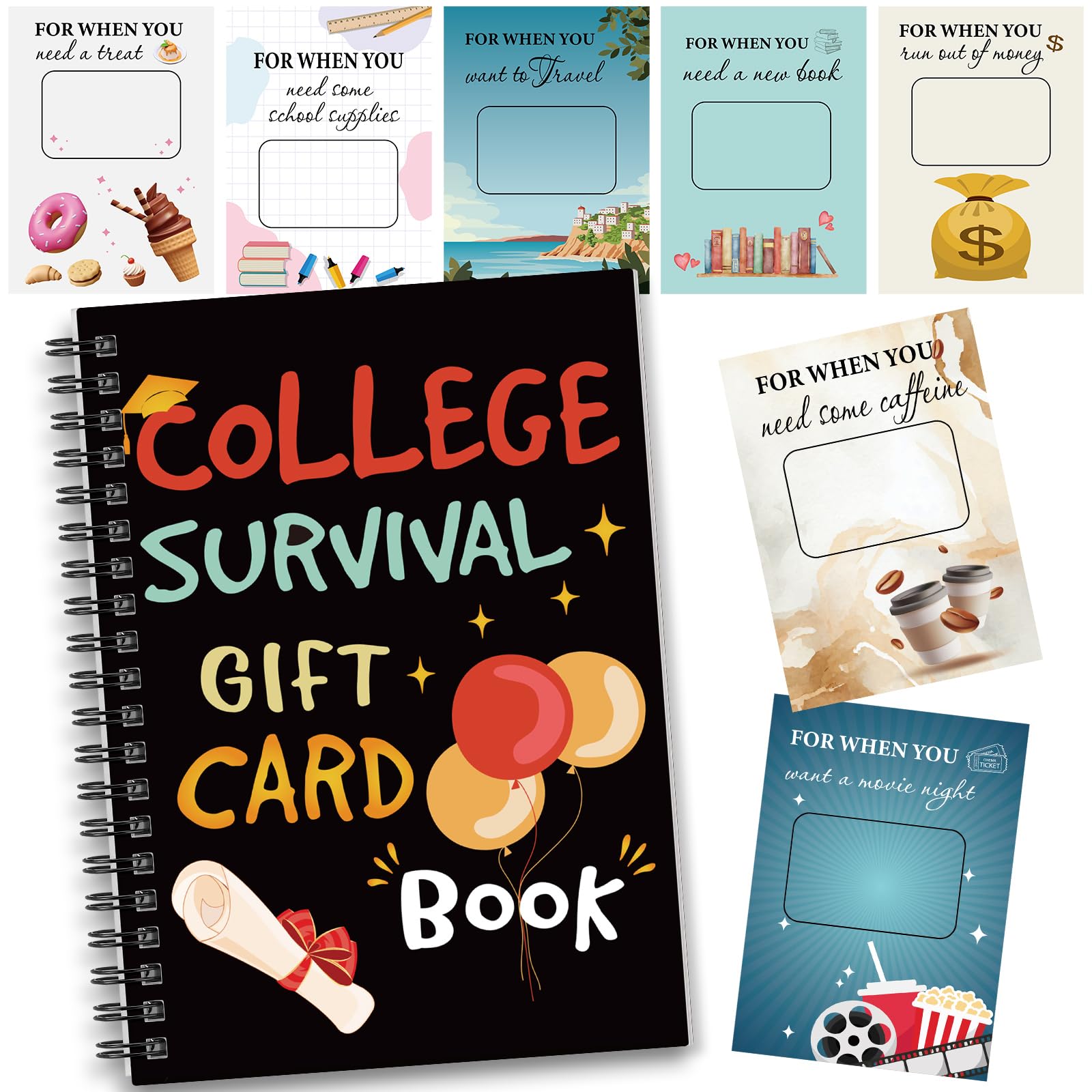 Foto 1 | Libro De Tarjetas De Regalo Universitario Zhanmai College Survival  18 X 13 Cm - Venta Internacional.