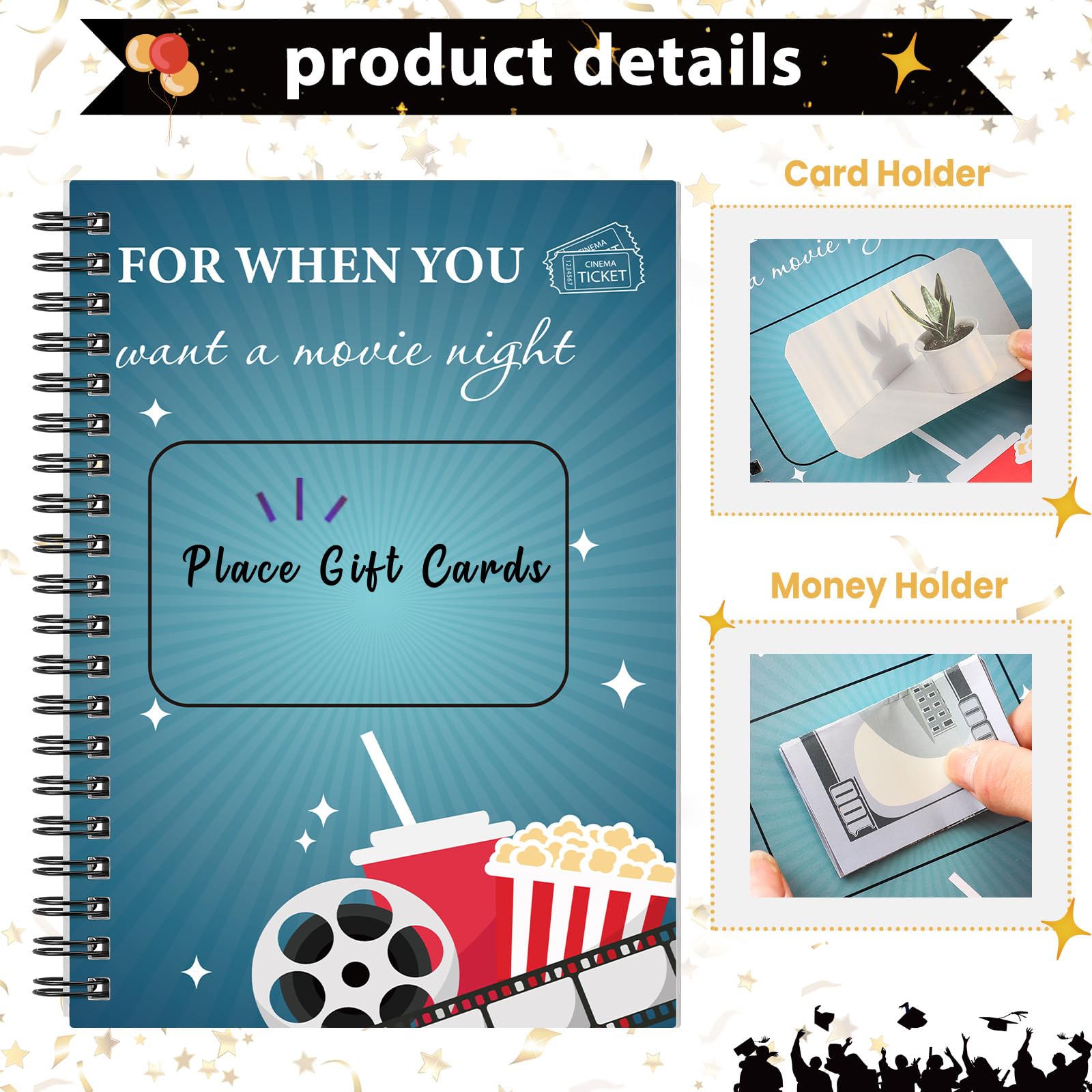Foto 3 | Libro De Tarjetas De Regalo Universitario Zhanmai College Survival  18 X 13 Cm - Venta Internacional.