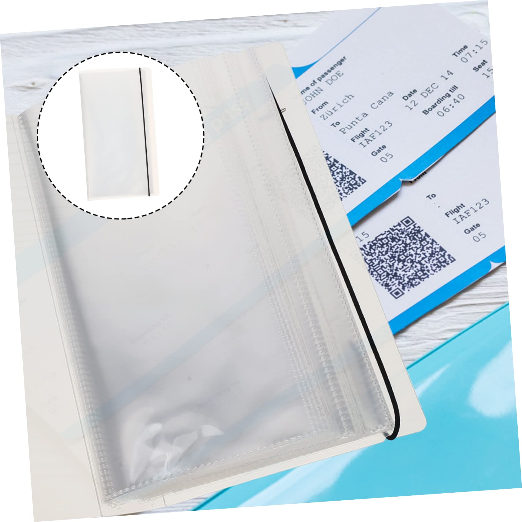 Foto 8 pulgar | Álbum De Recortes Con Soporte Para Entradas Stobaza  Transparente - Venta Internacional.