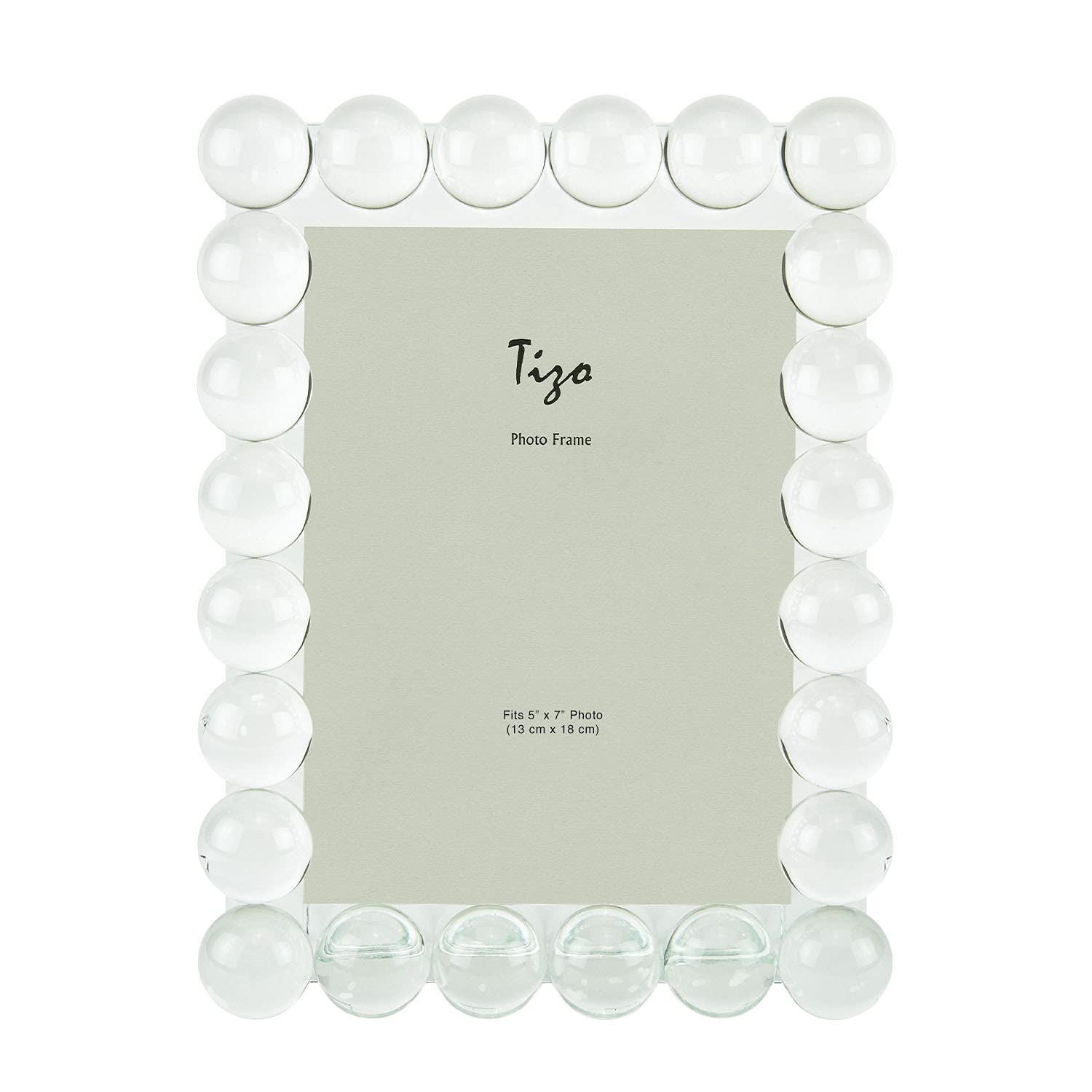 Marco De Fotos Tizo Design De Cristal Transparente De 5 X 7 Cm - Venta Internacional.