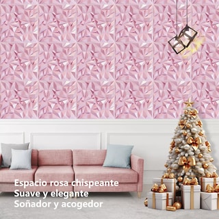 Foto 2 | Panel Decorativo 3d 12pzs Eo Safe Imports Esi-15572 Rosa