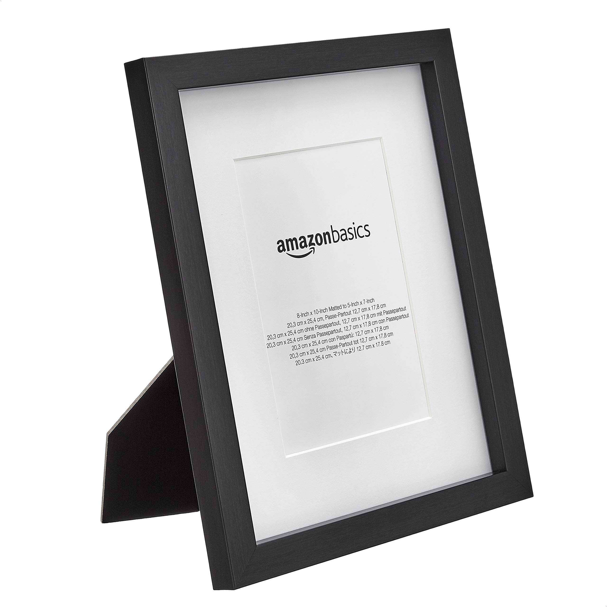 Foto 3 | Marco De Fotos Amazon Basics Rectangular, Paquete De 2 Unidades, Negro - Venta Internacional.