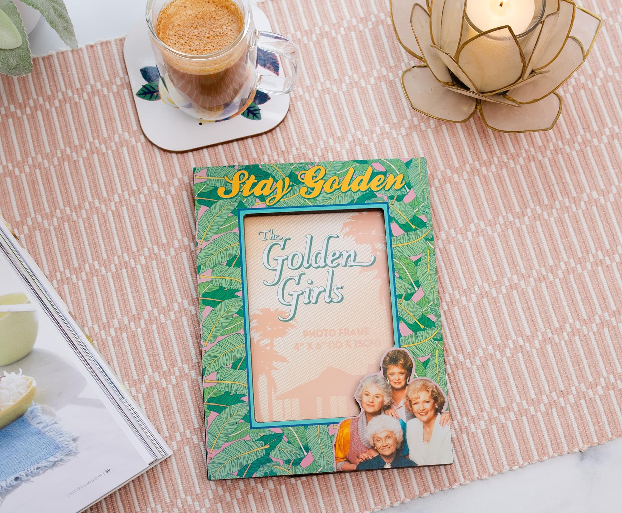 Foto 2 | Marco De Fotos Silver Buffalo The Golden Girls 4x6 - Venta Internacional.