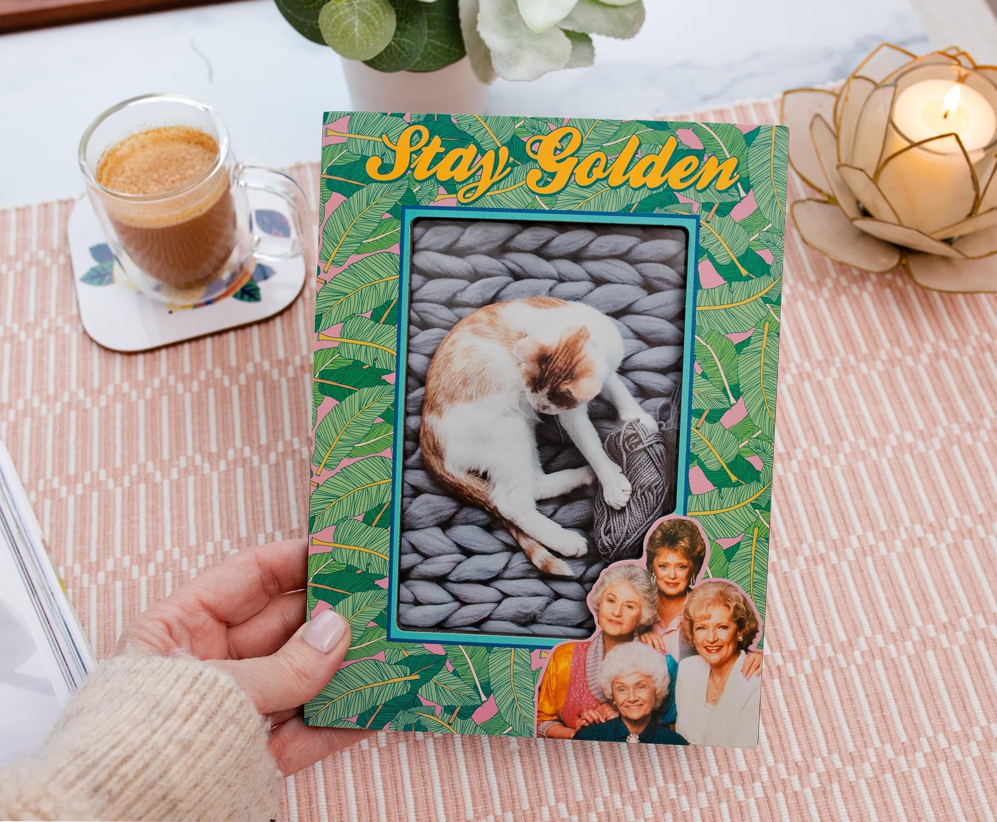 Foto 5 | Marco De Fotos Silver Buffalo The Golden Girls 4x6 - Venta Internacional.