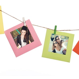 Foto 4 | Marcos De Fotos De Papel Zink, Cuadrados Coloridos, Para Fotos De 2 X 3 - Venta Internacional.