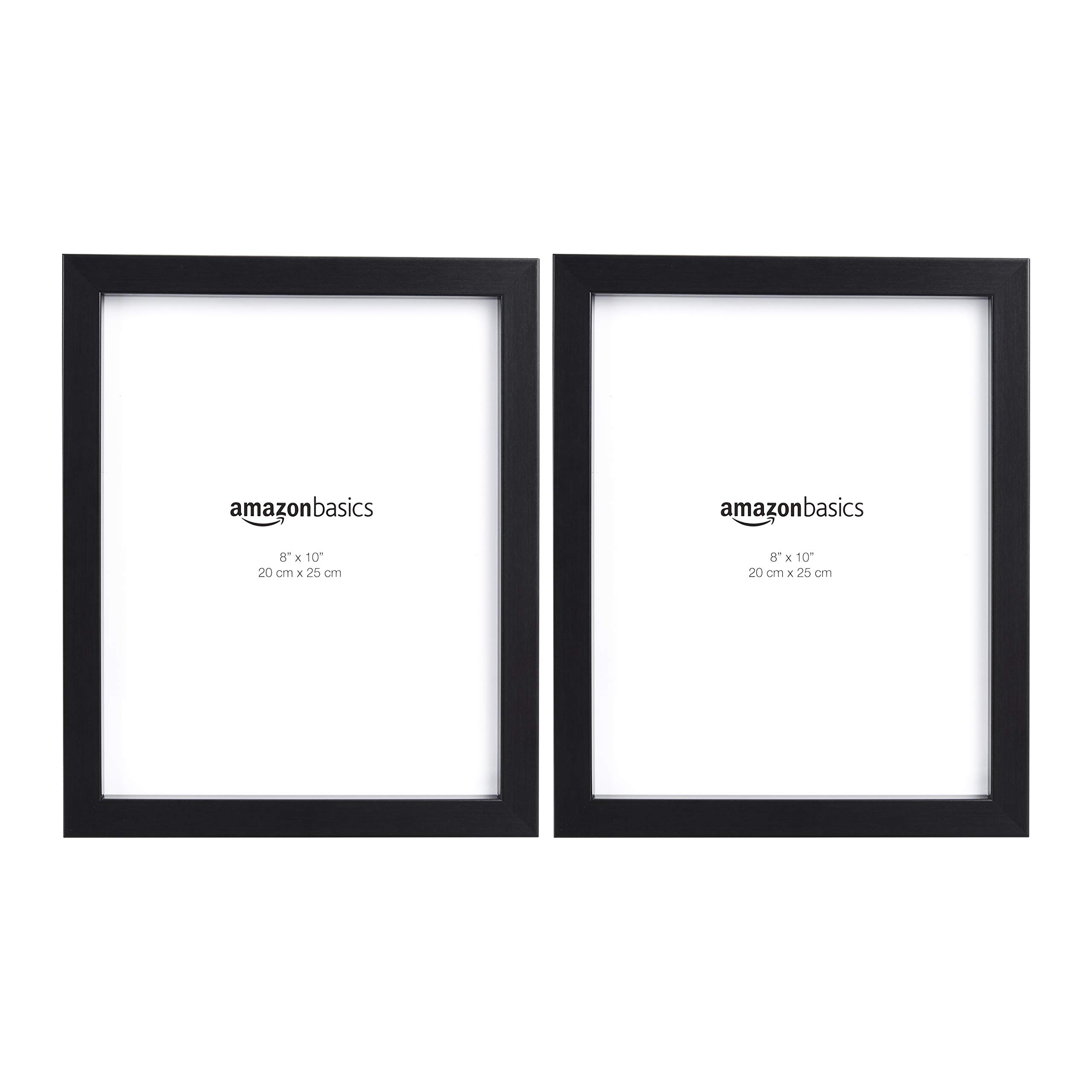 Foto 3 pulgar | Marco De Fotos Amazon Basics 8 X 10 Pulgadas (20 X 25 Cm) Negro X2 - Venta Internacional.