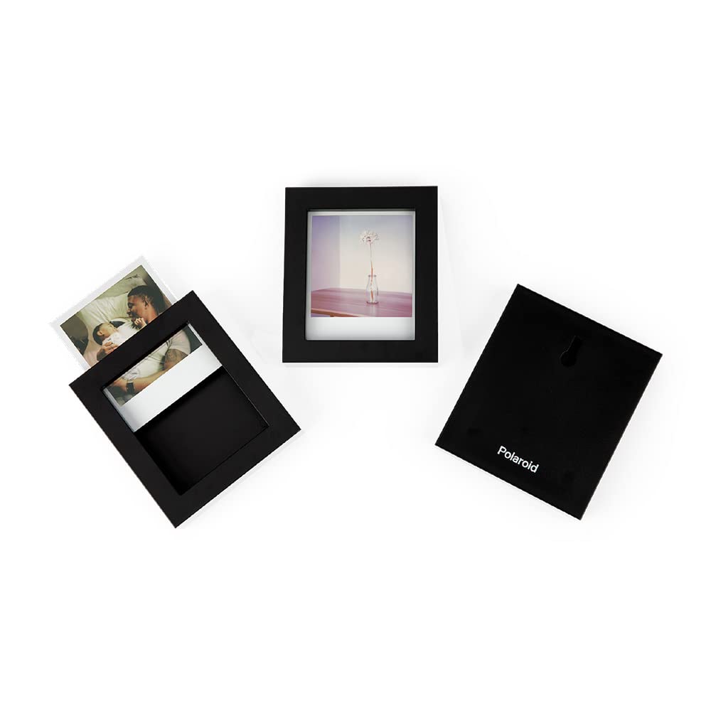 Foto 1 | Marco De Fotos Polaroid, Paquete De 3, Negro Mate (6180) Con Frente Abierto - Venta Internacional.