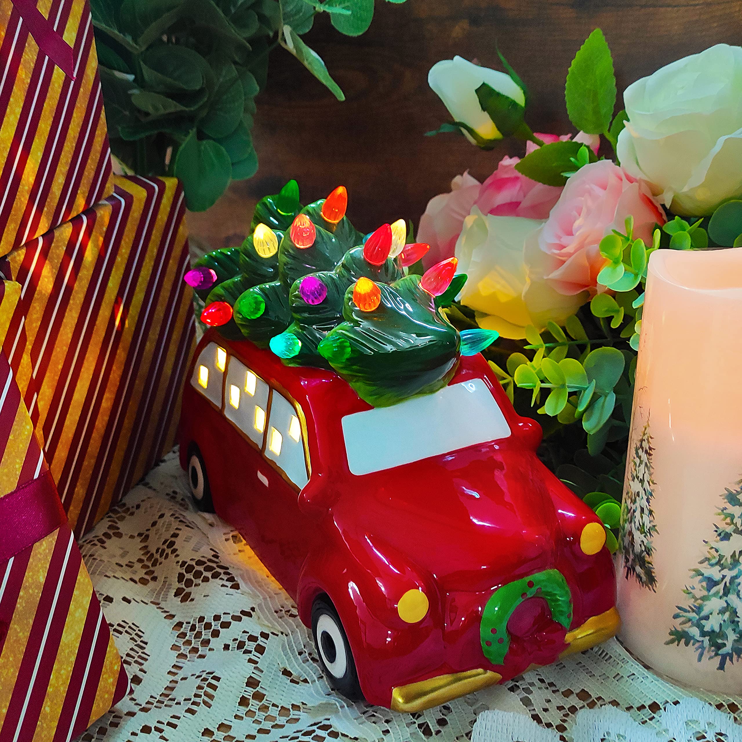 Foto 3 | Decoración Navideña de Cerámica Sunnyglade - Venta Internacional