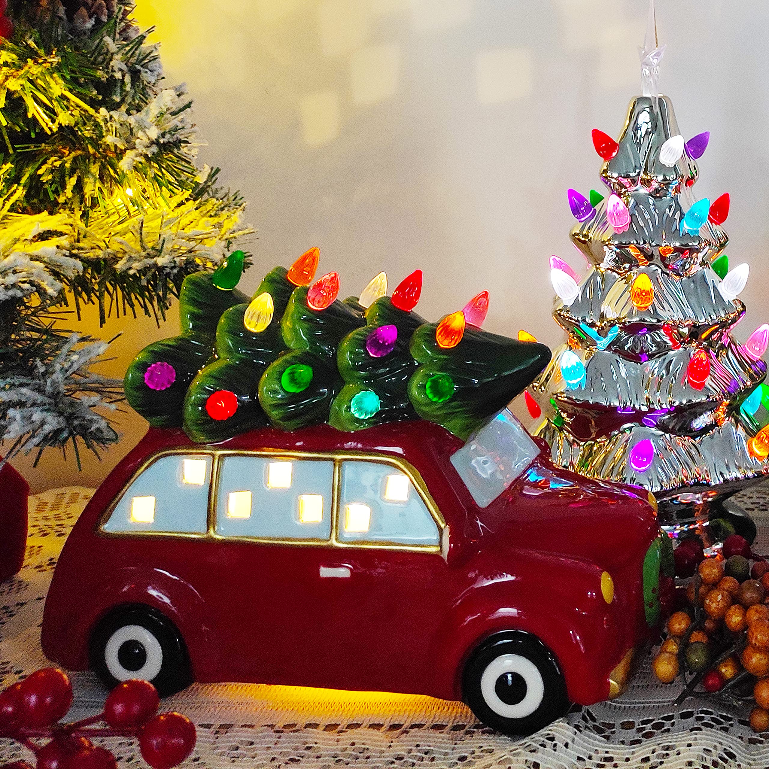 Foto 4 | Decoración Navideña de Cerámica Sunnyglade - Venta Internacional