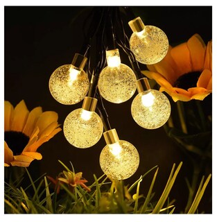 Foto 5 | Guirnalda de Luces Solar Exterior 8 Modos 16 m 80 Led