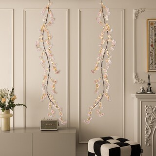 Foto 6 | Garland Fudios Spring Cherry Blossom Iluminada, 1,8 M, Con 96 Led - Venta Internacional.