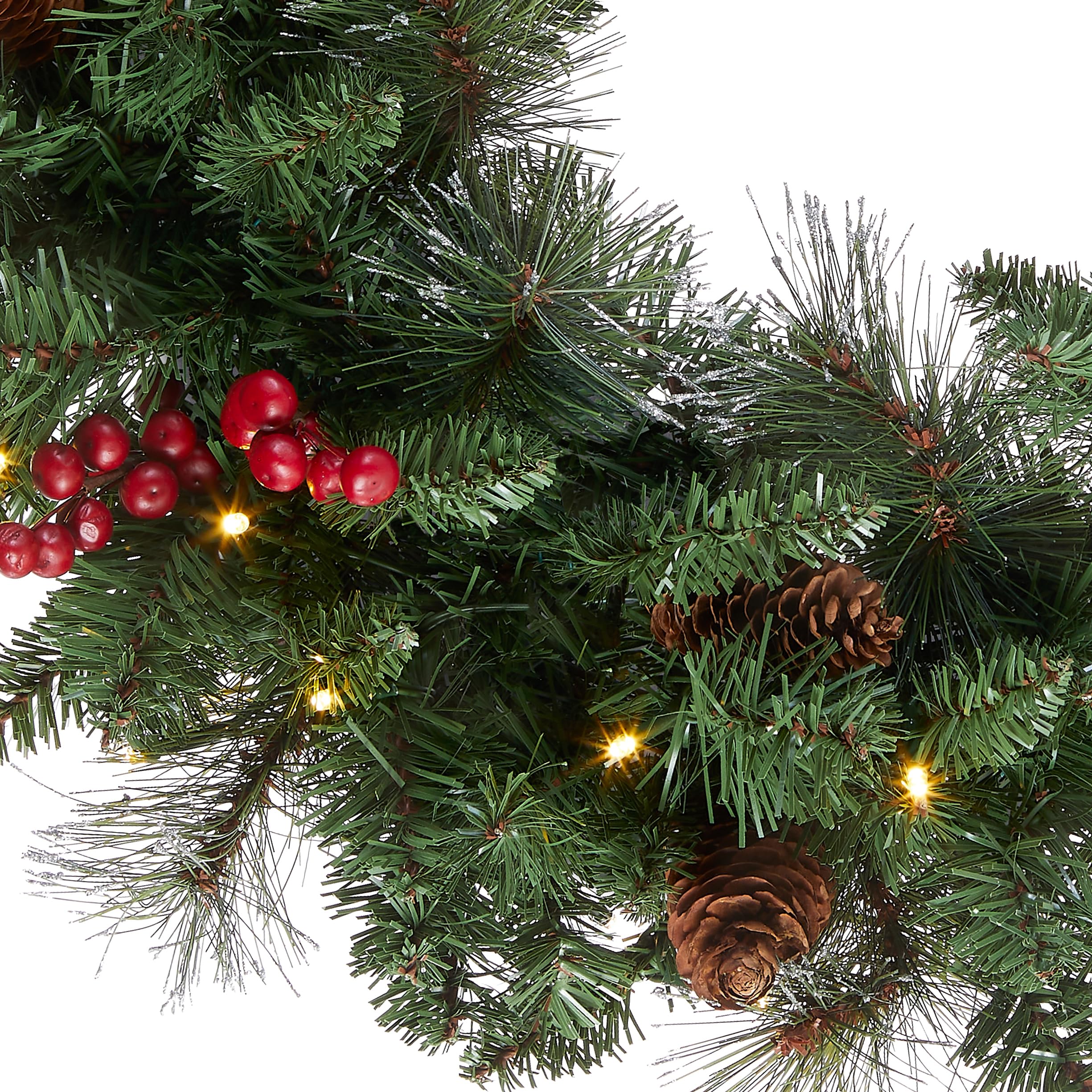 Foto 2 | Corona De Navidad National Tree Company Crestwood Spruce 24 Cm - Venta Internacional.