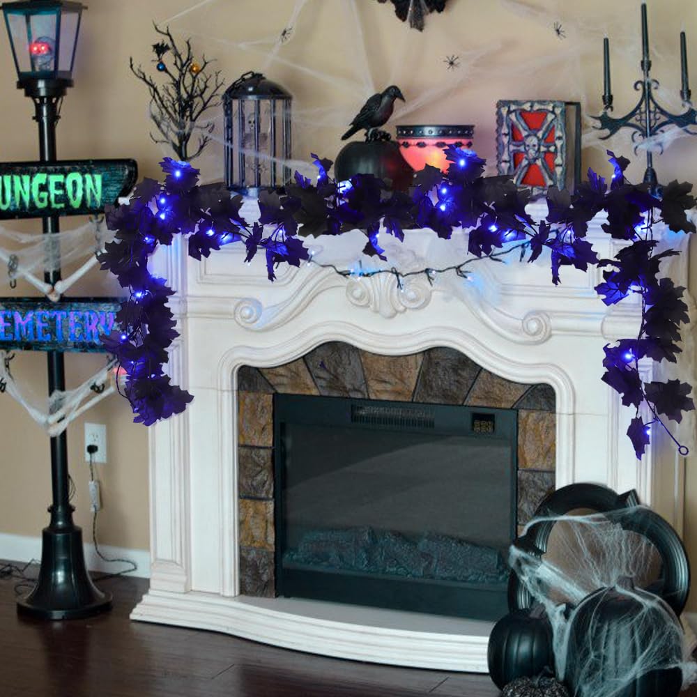 Foto 3 pulgar | Garland Recutms Halloween Fall Arce Con Luces De 1,8 M, 2 Unidades, Azul - Venta Internacional.