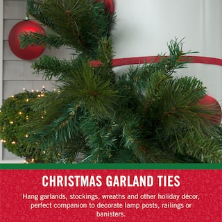 Foto 5 | Corbatas Con Forma De Guirnalda Marca Velcro Holiday, Rollo De 30 Pies, Rojas - Venta Internacional.