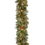 Guirnalda Navideña Carolina Pine De National Tree Company, 9 Pies - Venta Internacional.
