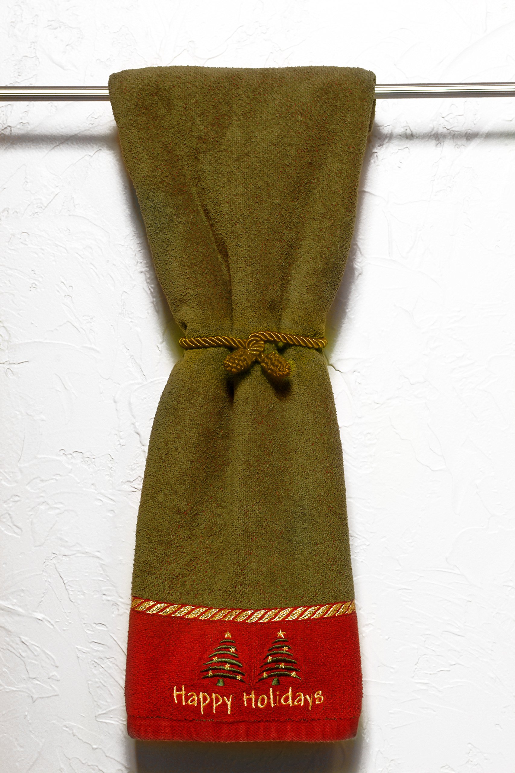 Foto 5 pulgar | Paquete De 6 Corbatas Decorativas Con Diseño De Alta Decoración, 16 Cm, Color Verde Oliva - Venta Internacional.