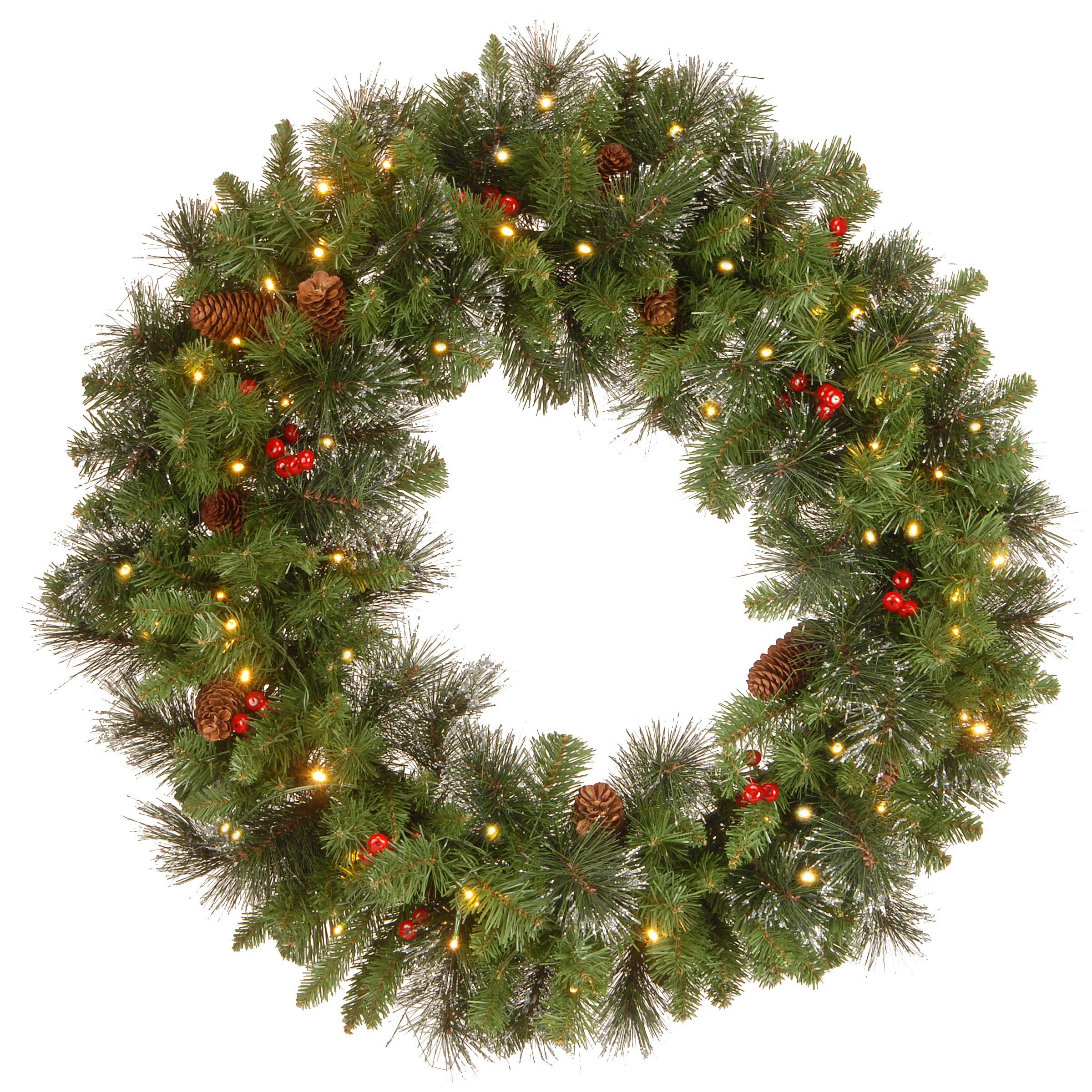Corona De Navidad De National Tree Company Carolina Pine, 30 Cm - Venta Internacional. $1,360