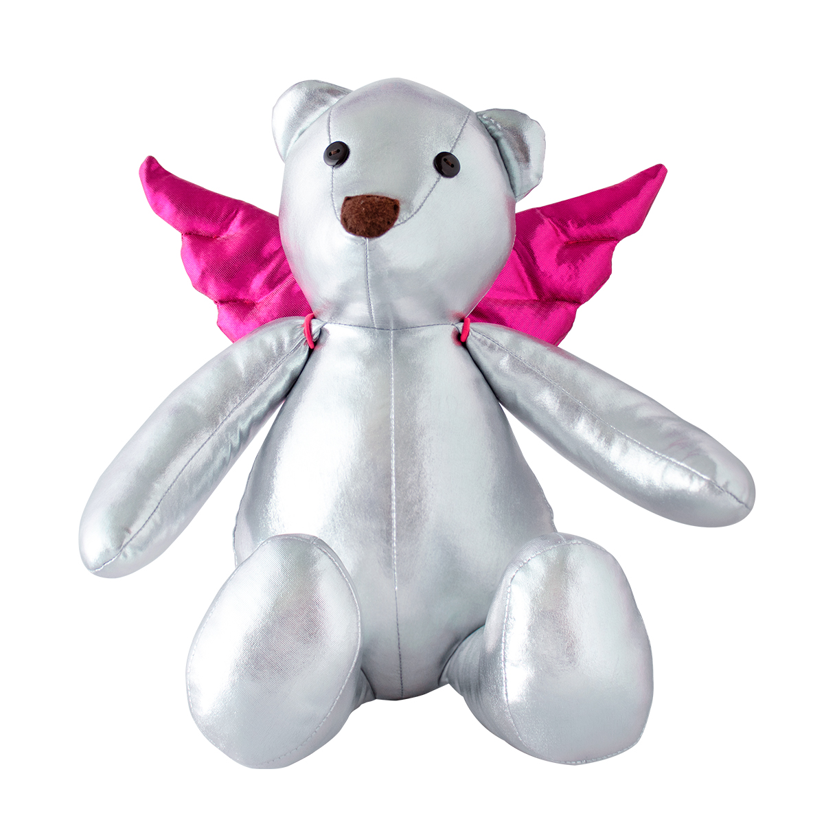 Foto 1 | Oso para Decoración Navideña Tv Ofertas Fredo color Plata