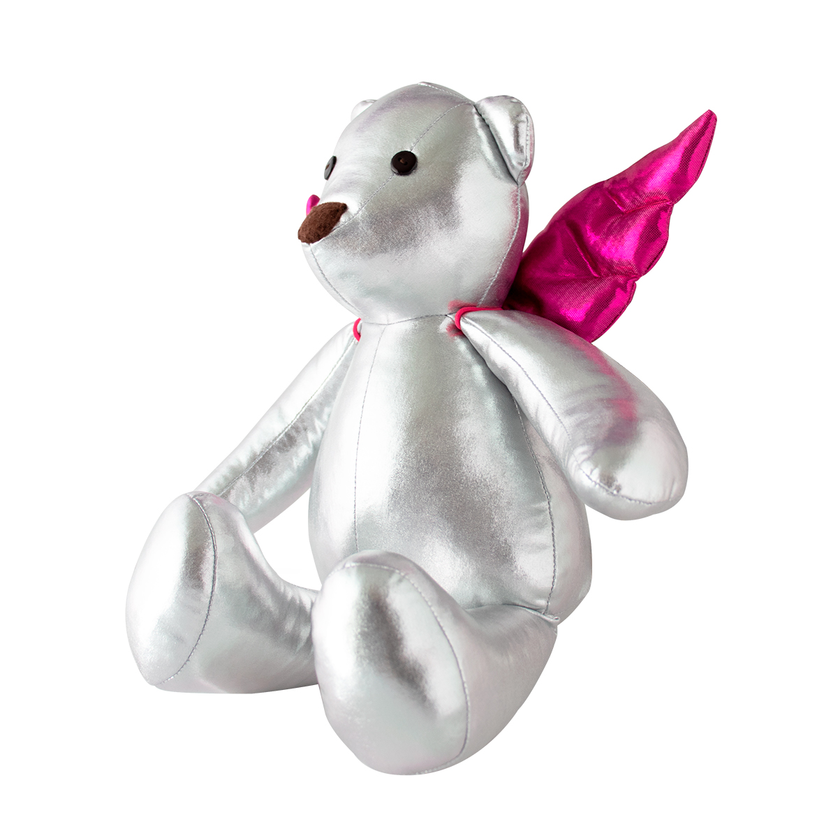 Foto 3 pulgar | Oso para Decoración Navideña Tv Ofertas Fredo color Plata