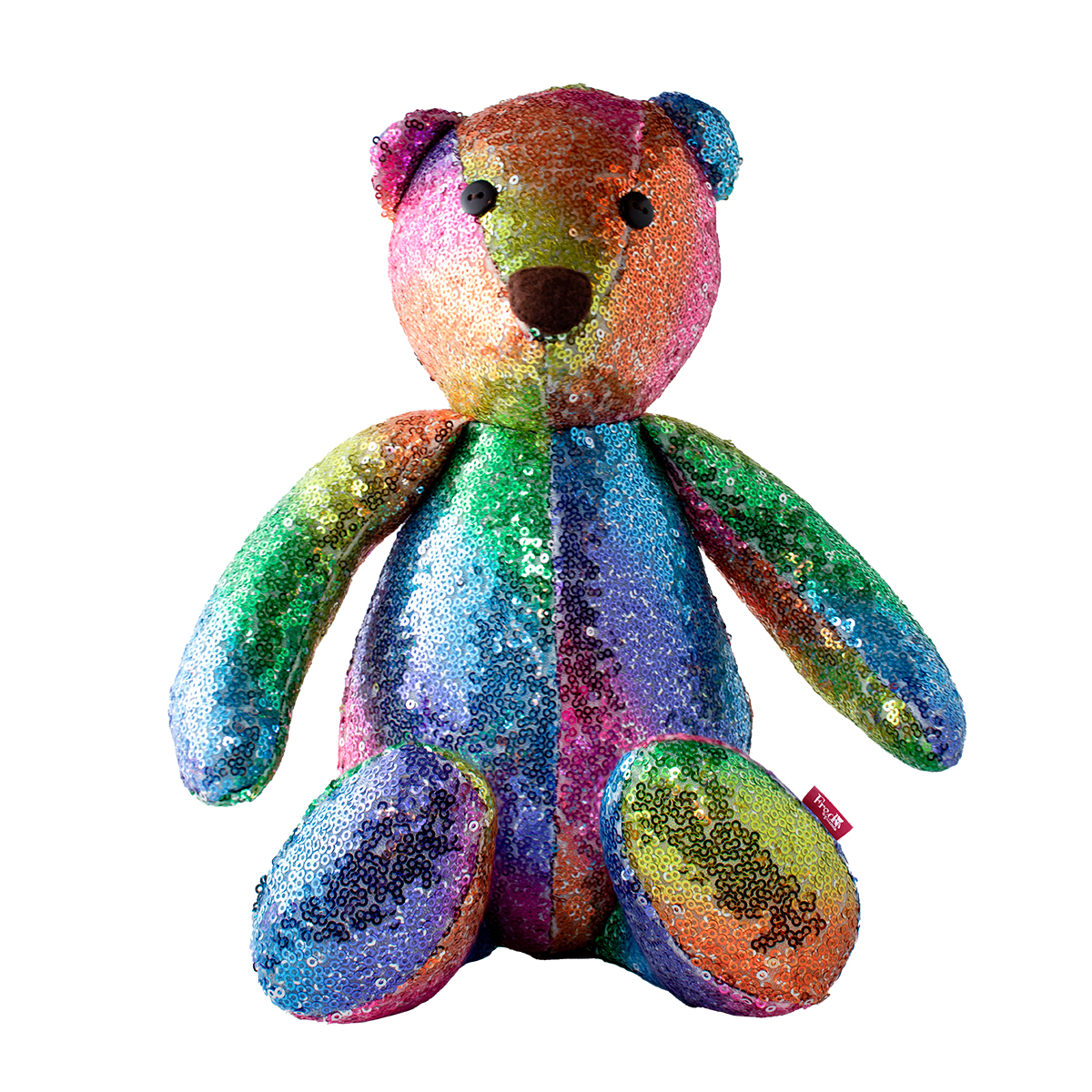 Foto 3 pulgar | Regalo Navidad para Niños Oso De Lentejuelas Tv Ofertas Adorno Navideño, Decoración Navideña Con Alas Y Tutú