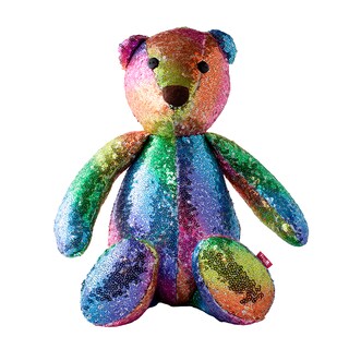 Foto 2 | Regalo Navidad para Niños Oso De Lentejuelas Tv Ofertas Adorno Navideño, Decoración Navideña Con Alas Y Tutú