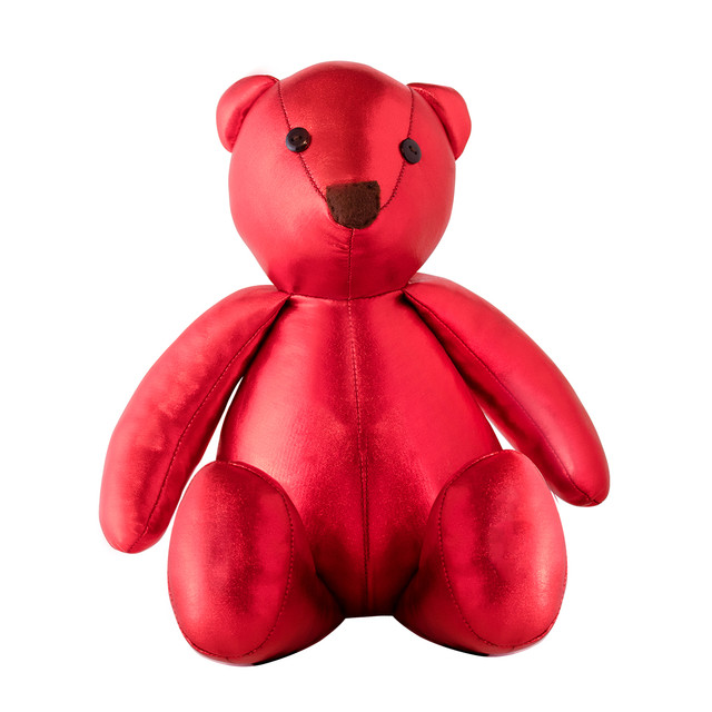 Foto 3 | Oso de Tela 60 cm + 2 Esferas Gigantes 87 cm Tv Ofertas Fredo Rojo