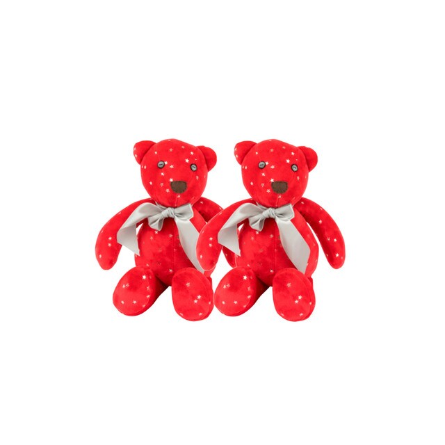 Osos Decorativos TV Ofertas Rojos 2 Piezas $1,999
