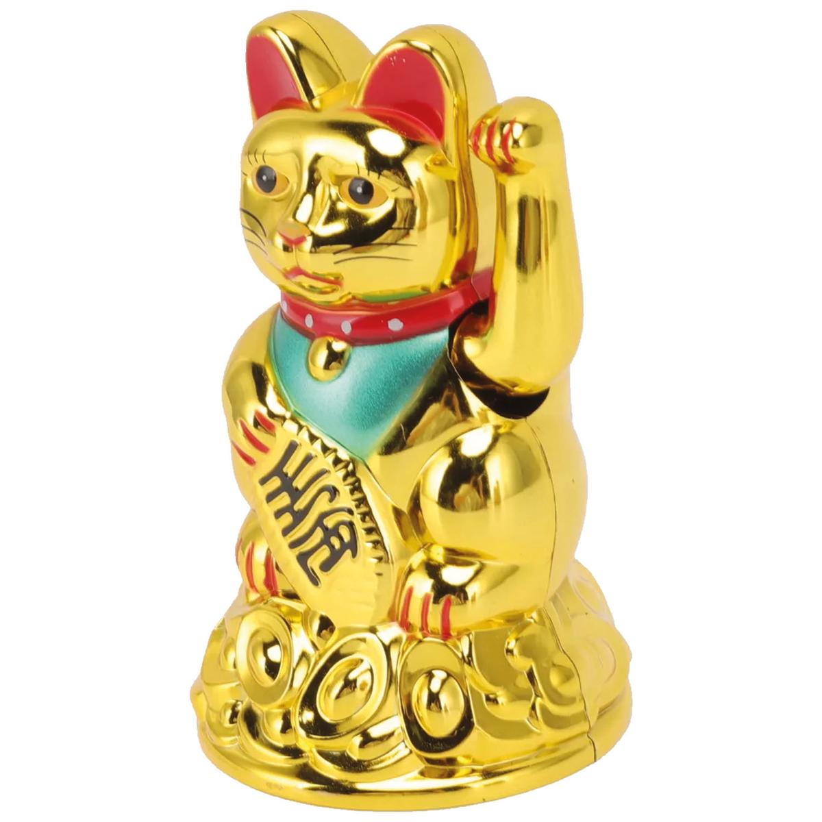 Foto 4 pulgar | Suerte Amuletos Gatos Smilefun Mxukc-002 2 Piezas Dorado