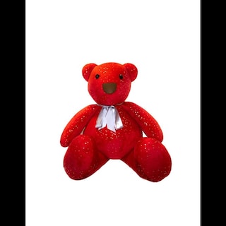 Foto 1 | Oso Navideño De Peluche Hecho En México Estrellas