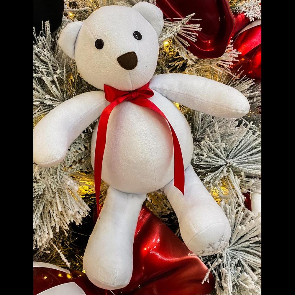 Foto 4 pulgar | Oso Navideño De Peluche Hecho En México