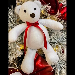 Foto 3 | Oso Navideño De Peluche Hecho En México