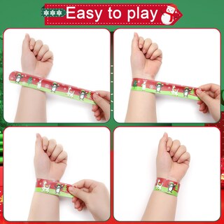 Foto 4 | Pulseras Navideñas Taoven 48 Unidades - Venta Internacional