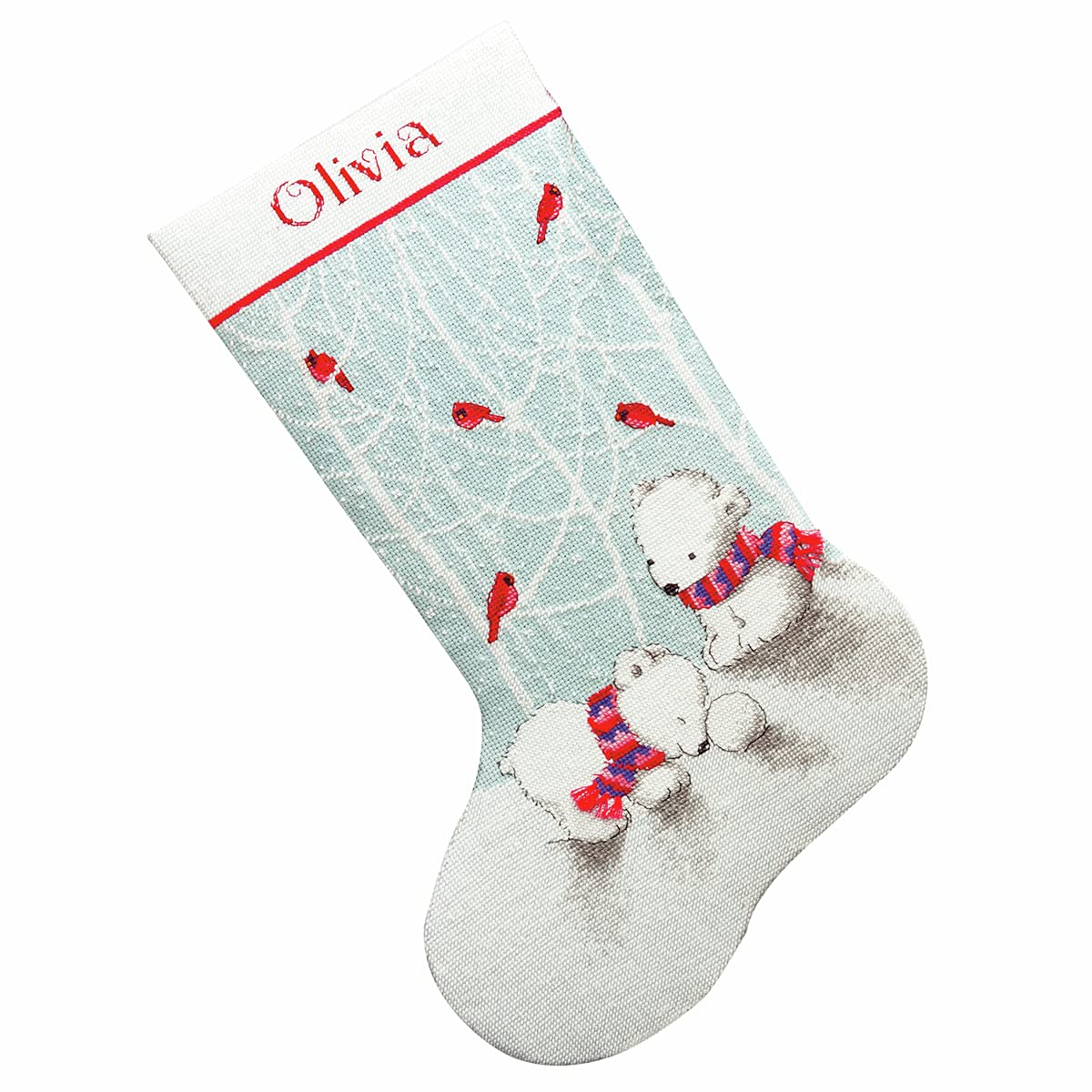 Foto 2 pulgar | Dimensiones Del Kit De Calcetines Navideños «snow Bears», 14 Quilates, Azul - Venta Internacional.