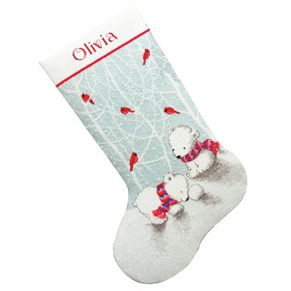 Foto 1 | Dimensiones Del Kit De Calcetines Navideños «snow Bears», 14 Quilates, Azul - Venta Internacional.