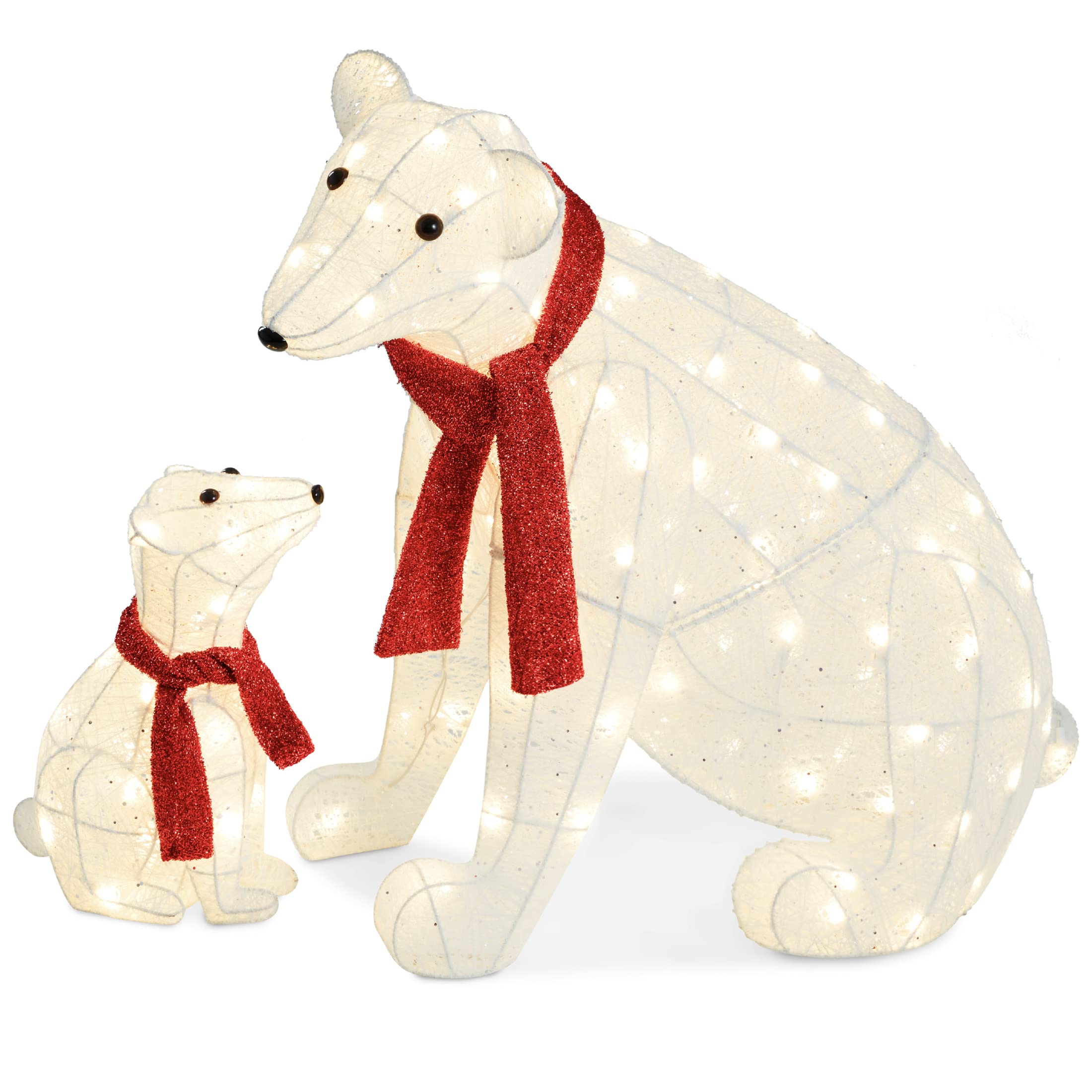 Foto 2 pulgar | Decoración Navideña Best Choice Products Con Oso Polar Iluminado - Venta Internacional.