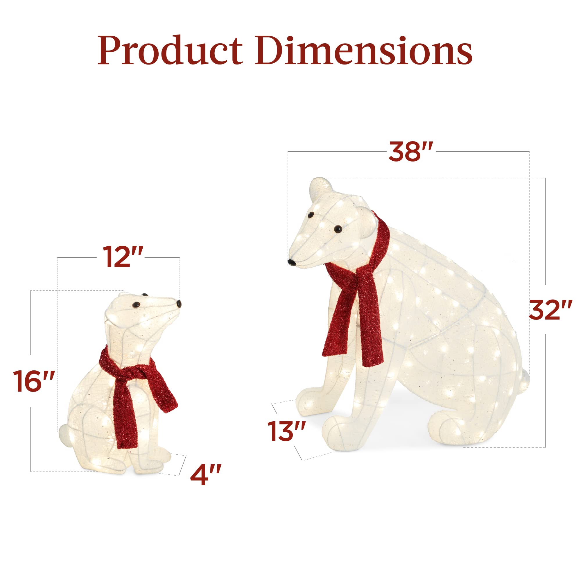 Foto 8 pulgar | Decoración Navideña Best Choice Products Con Oso Polar Iluminado - Venta Internacional.