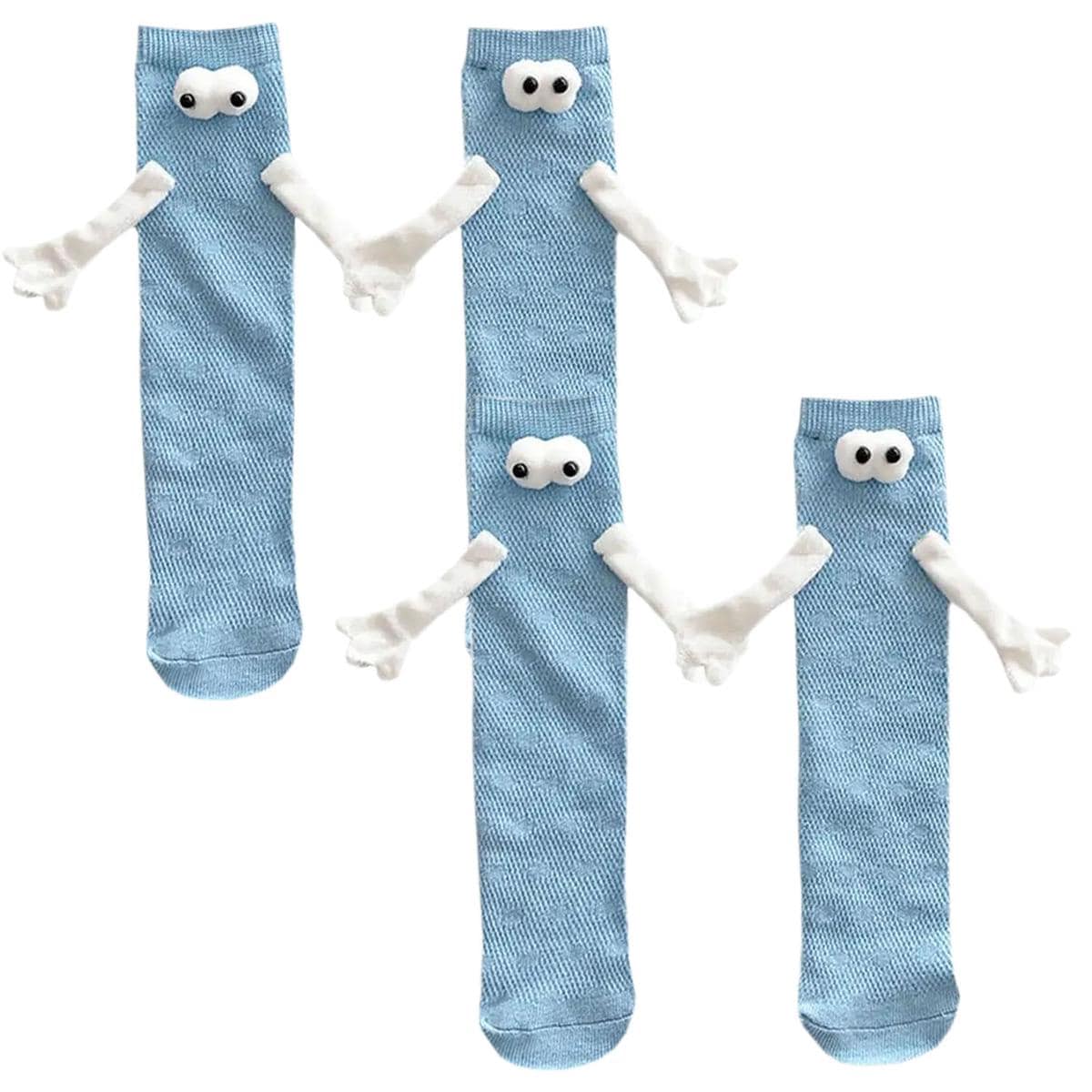 Par De Calcetines 3daerox Mxsxw-002 2 Pares Azul $511