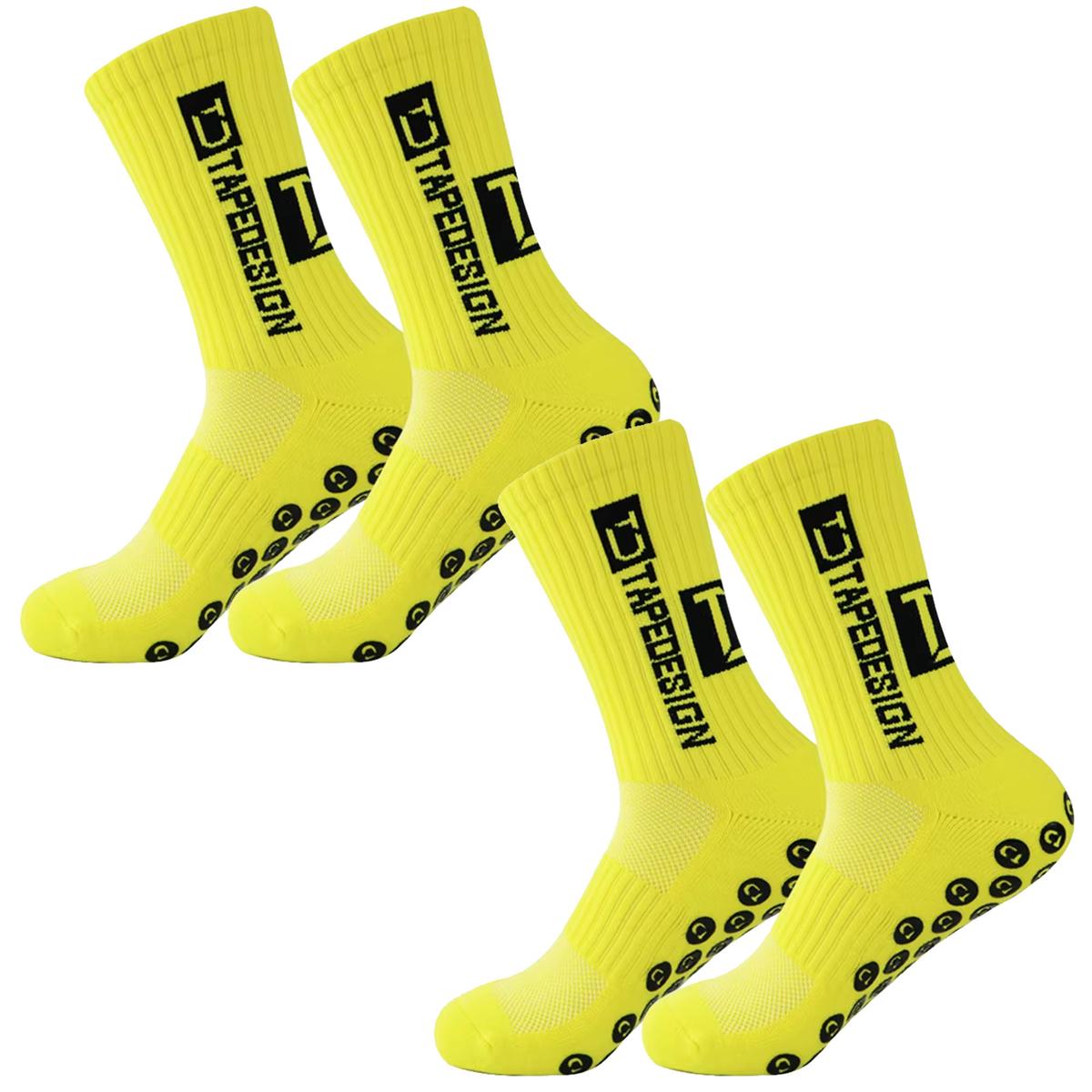 Foto 2 pulgar | Calcetines De Fútbol Juveniles Z-aerox Mxwle-002 2pares Amarillo