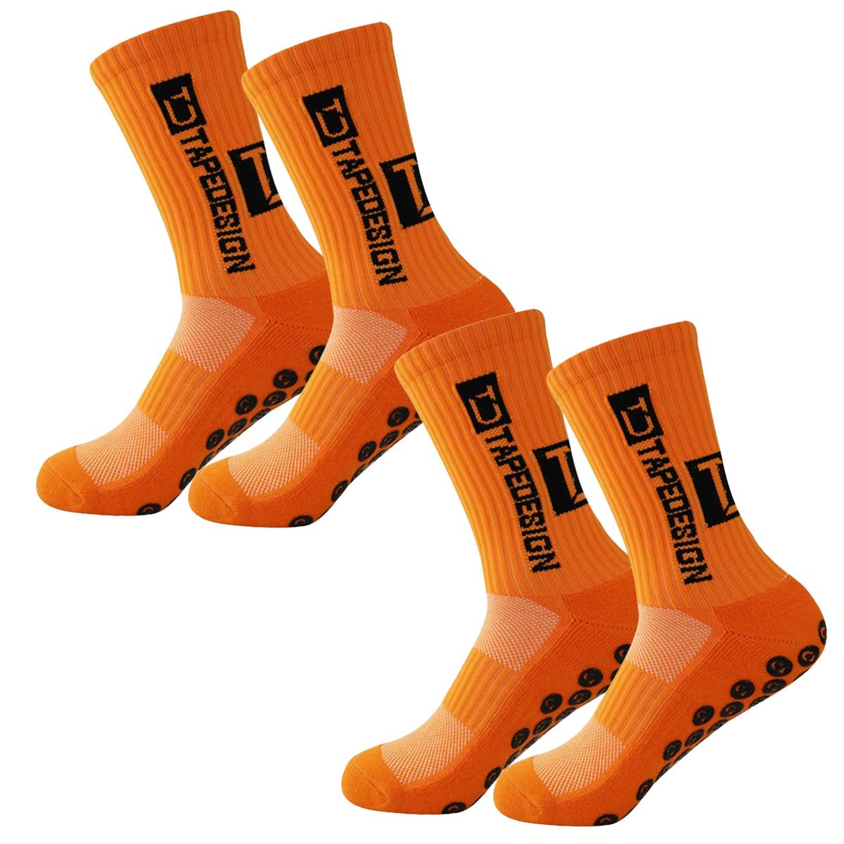 Foto 2 pulgar | Medias Bonitas Antideslizantes Z-aerox Mxgna-002 2pares Naranja