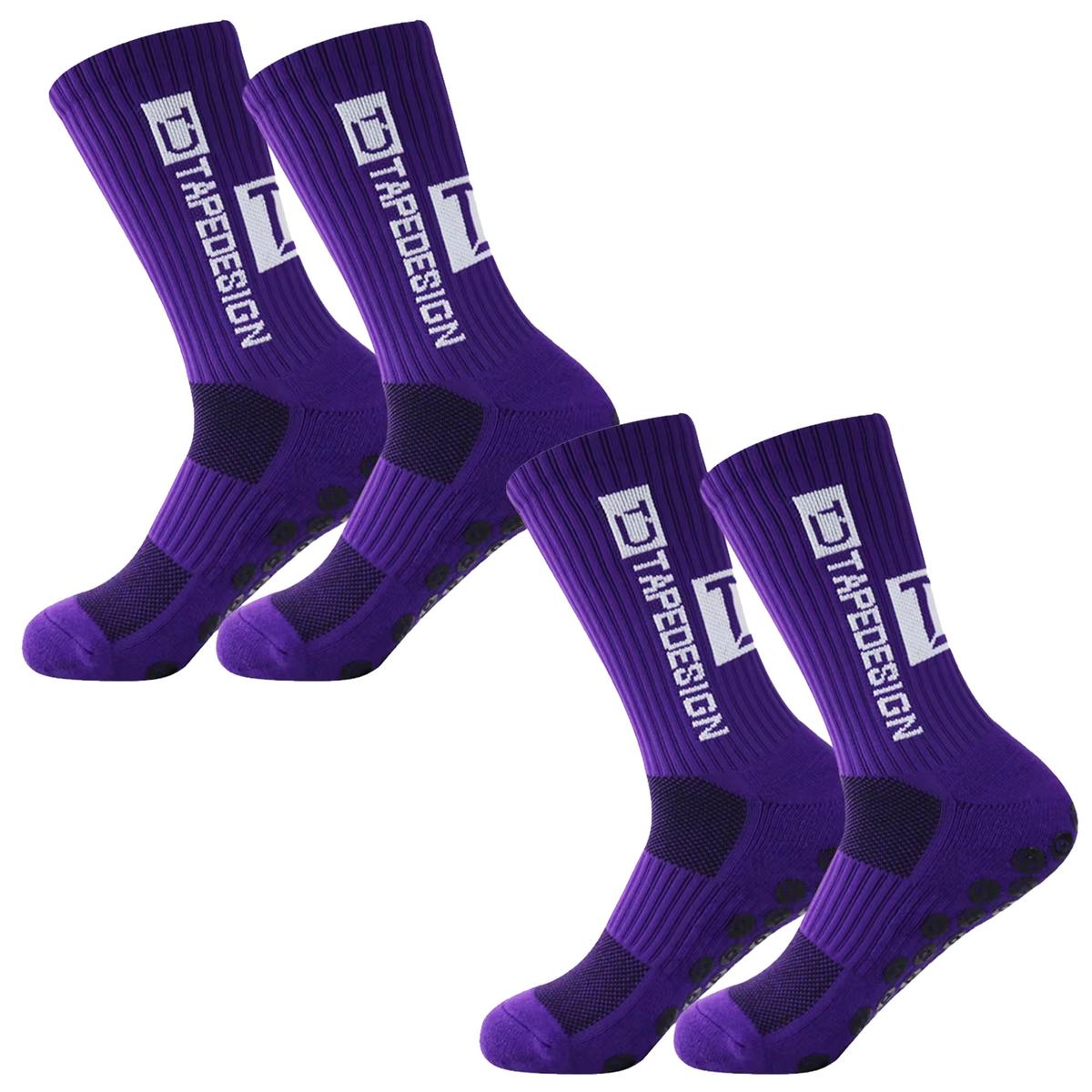 Foto 3 pulgar | Calcetines Antideslizantes Z-aerox Mxigp-002 2pares Morado